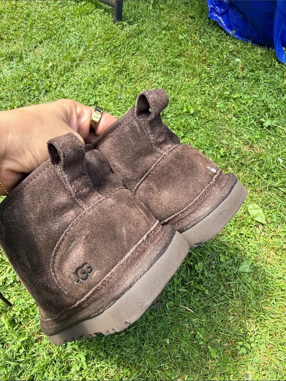 UGG Men’s Dark Brown Suede Chukka Boot